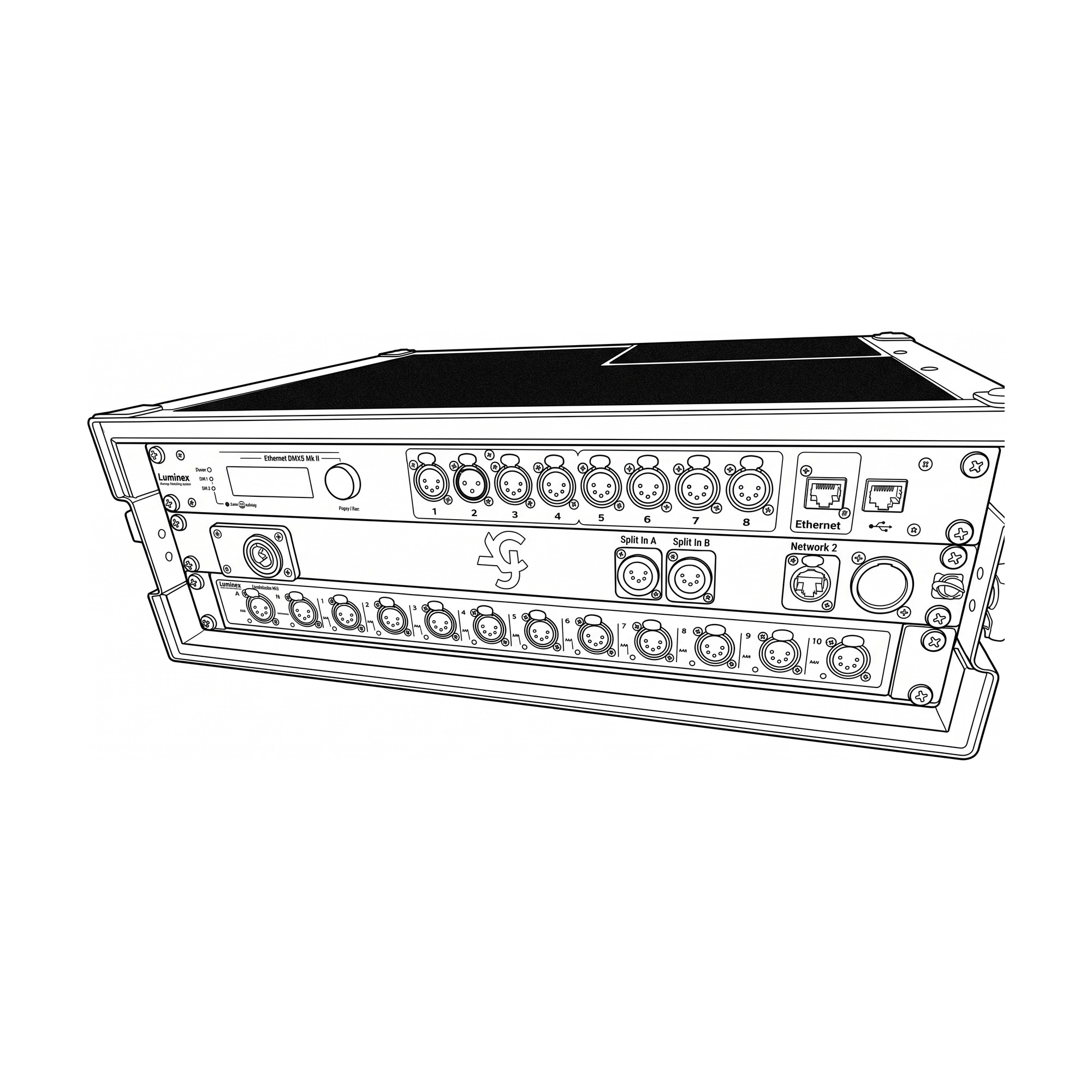LX Control Rack - 3U