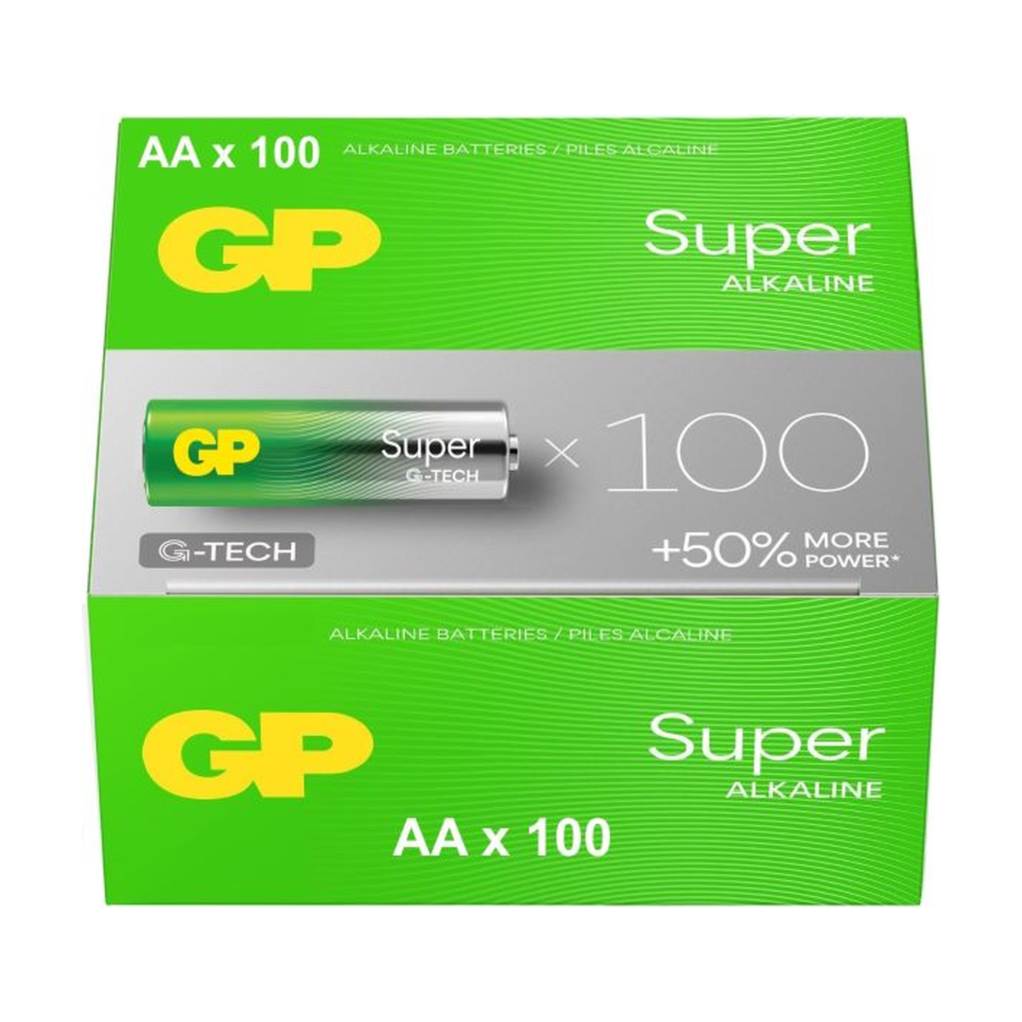 GP Super G-Tech AA - 100 Pack