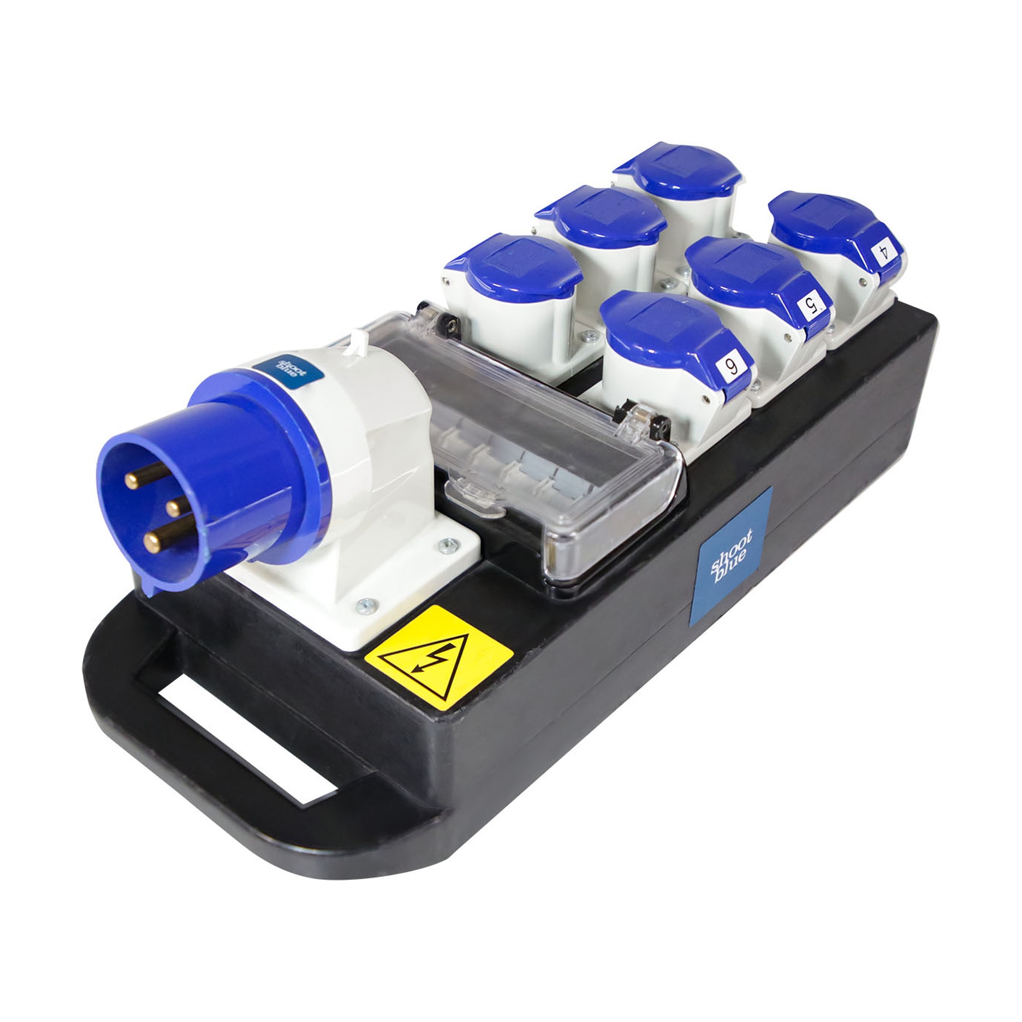 32a 1PH Distro - 6x 16a 1PH