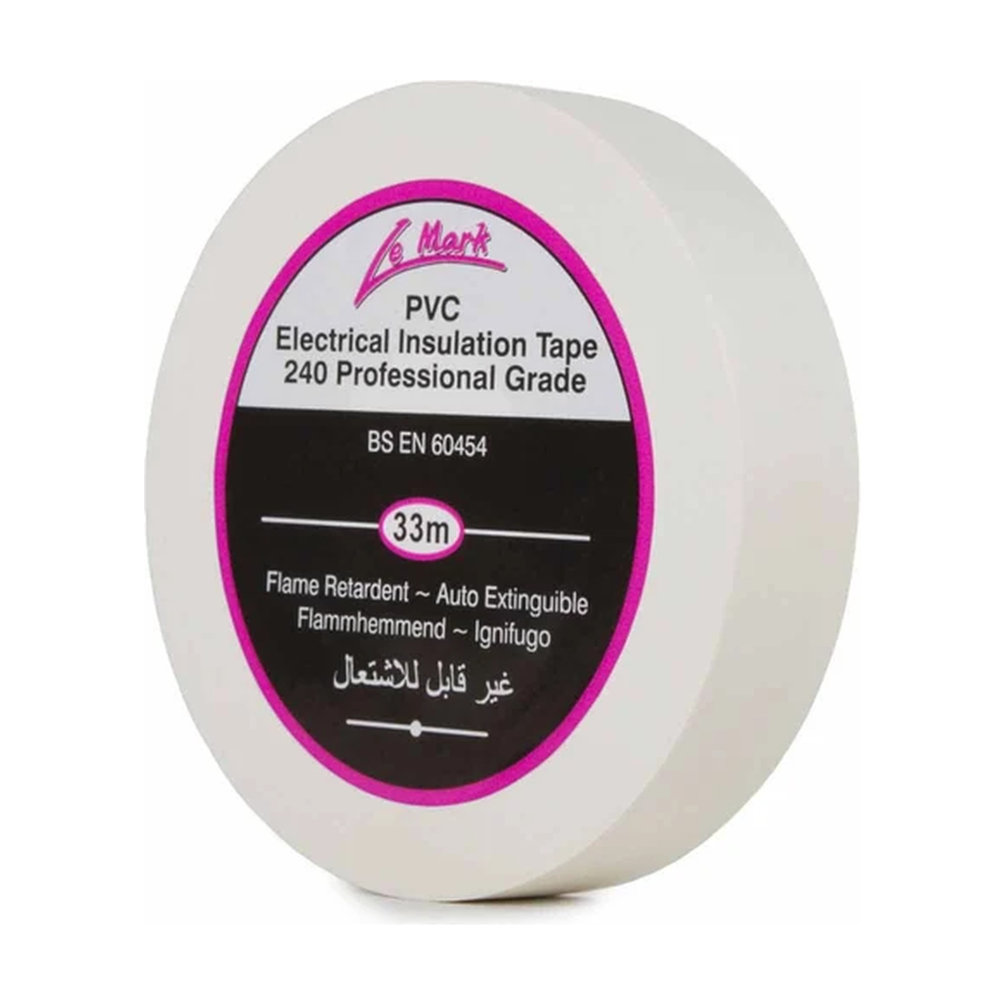 PVC Electrical Insulation Tape (33m) - White