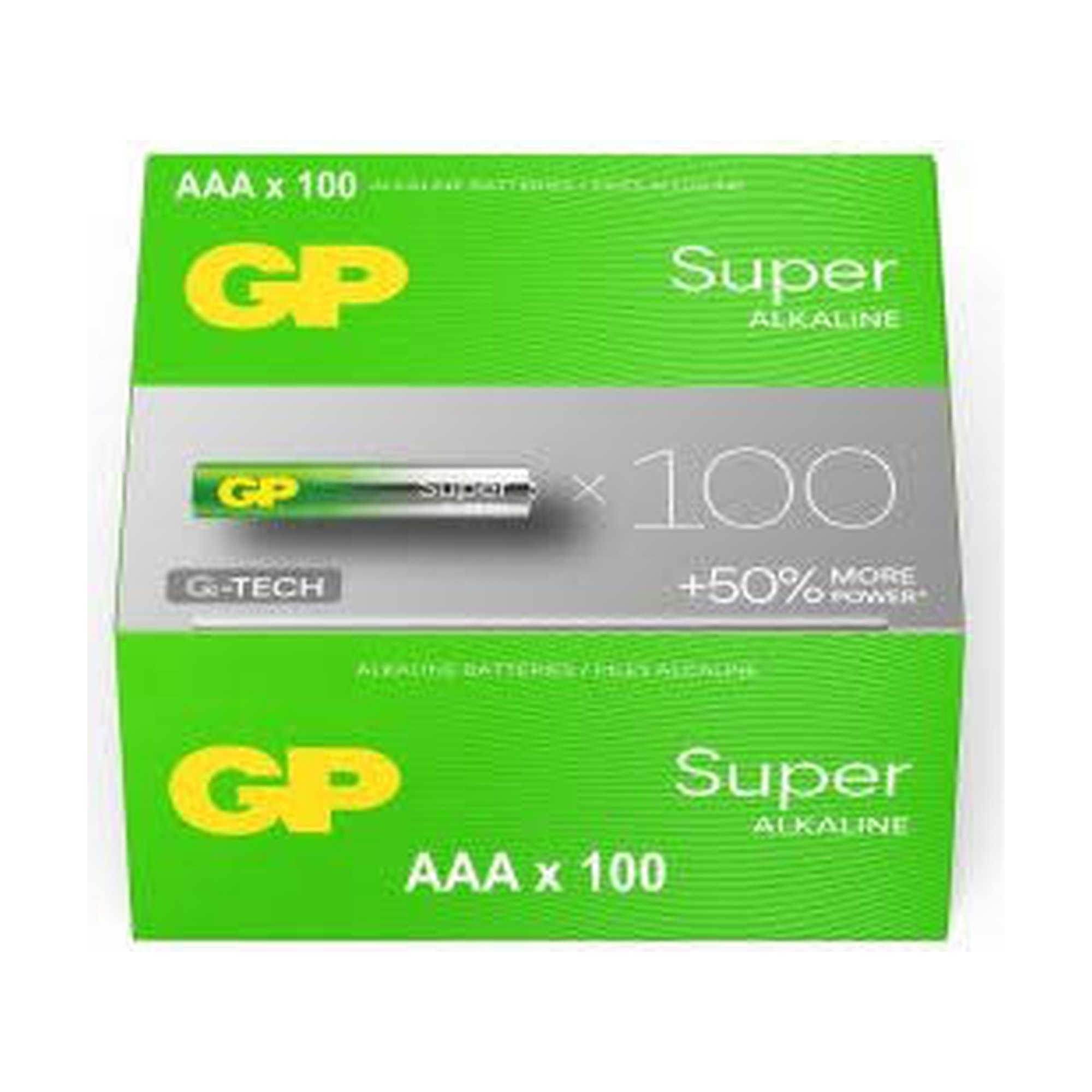 GP Super G-Tech AAA - 100 Pack